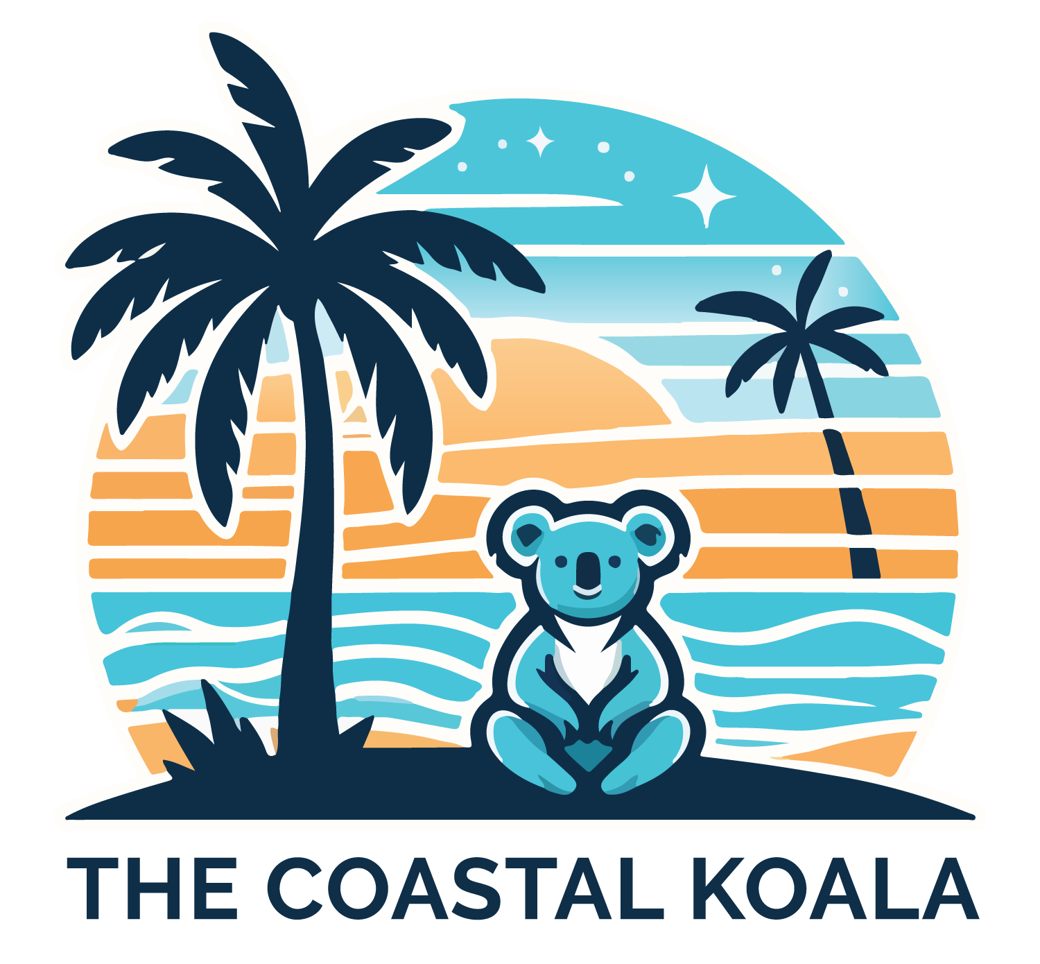 The Coastal Koala logo large version
